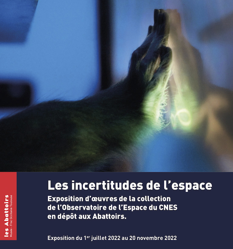 Visuel exposition les incertitudes de l'Espace