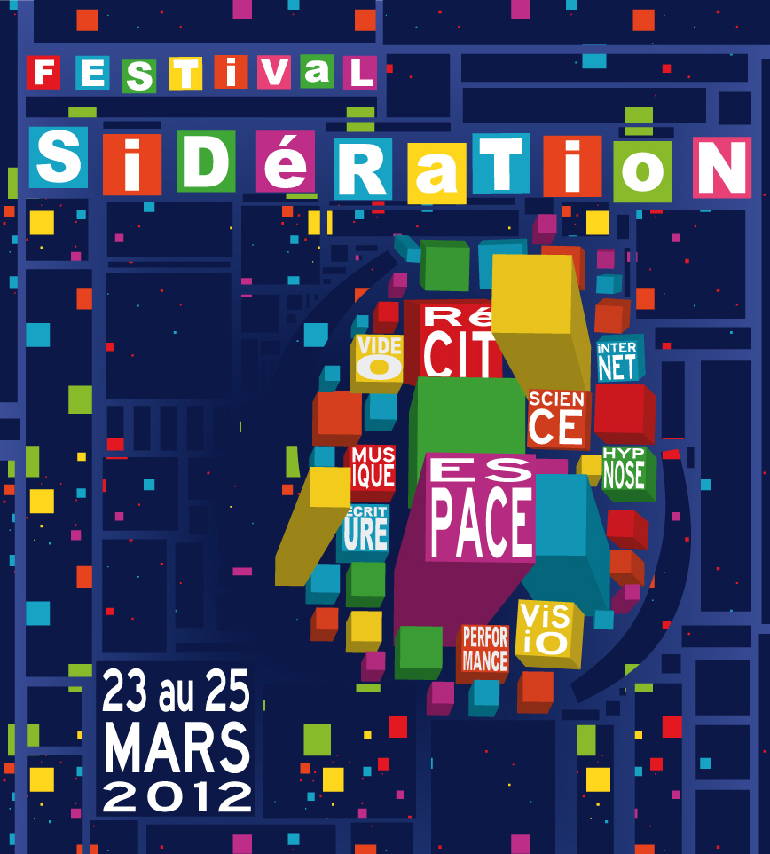 Visuel du festival Sidération 2012