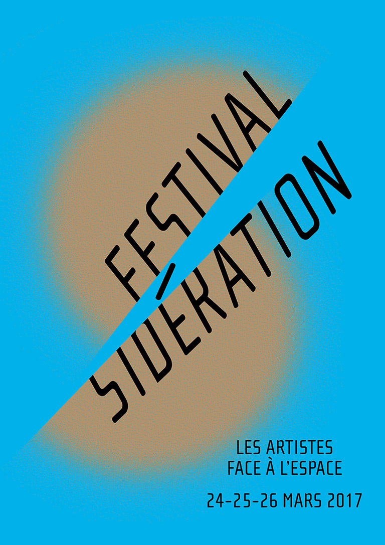 Visuel du festival Sidération 2017