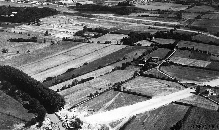 Le Centre spatial de Toulouse en 1965